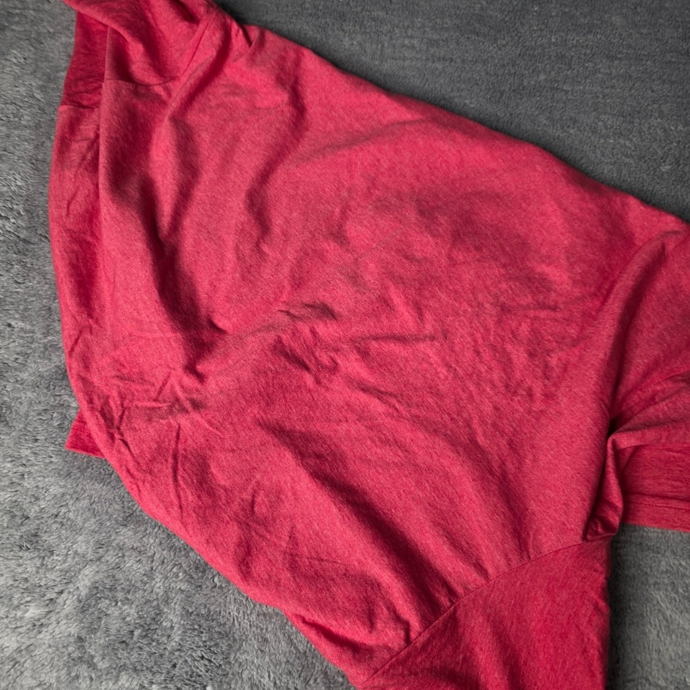 Disney Mens 2XL T-Shirt Red Heather Stitch USA 4th of‎ July 3D Graphic 2DNY9137 - Picture 4 of 6